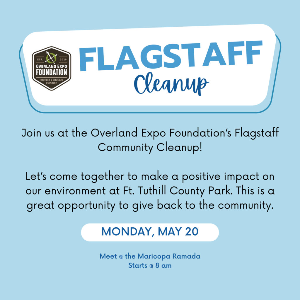 flagstaff community cleanup. Join us on Monday May 20th at 8am to give back to the flagstaff community