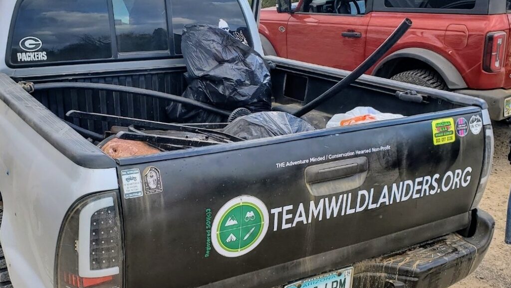 Team Wildlander trash